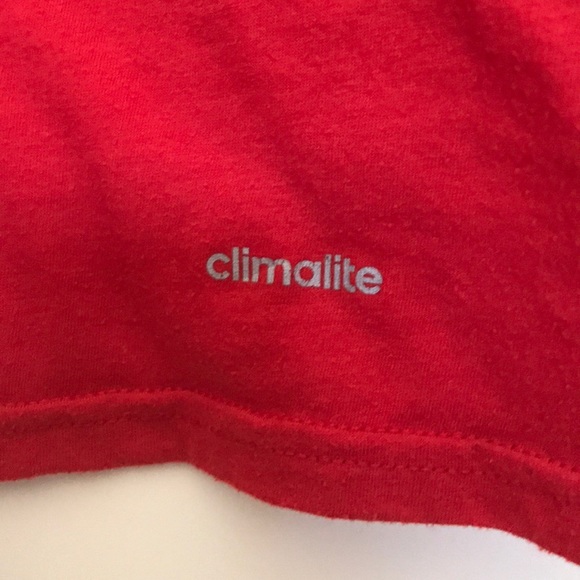 Red ADIDAS performance tee - Picture 3 of 4